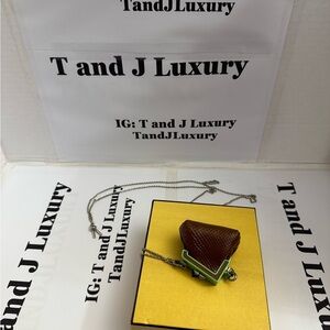 Fendi Pico Fendi First Charm Long Necklace